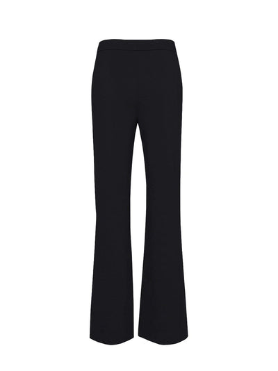 Viscose Nylon Ponte Pants Black