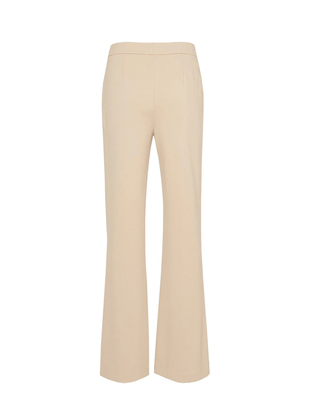 Viscose Nylon Ponte Pants Champagne