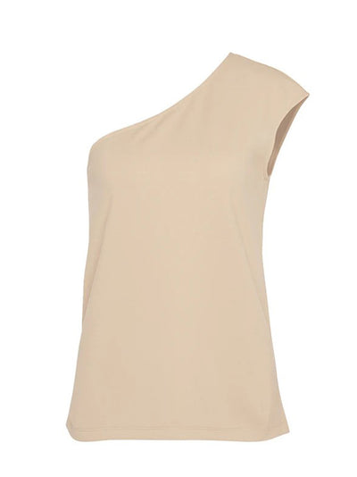 Viscose Nylon Ponte Toga Top Champagne