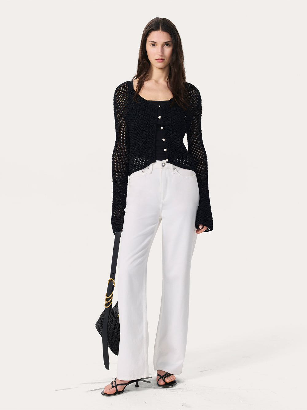 Ellie Knit Cardigan (Black)