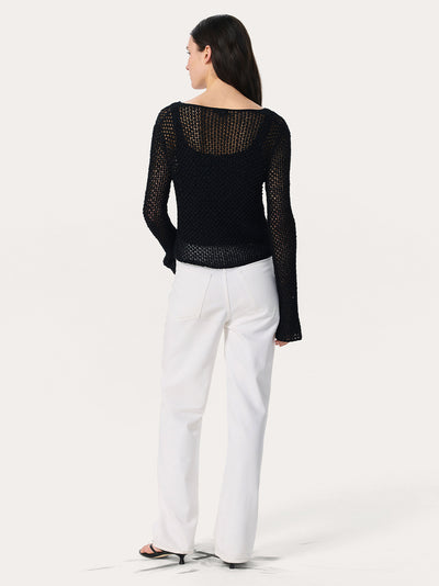 Ellie Knit Cardigan (Black)