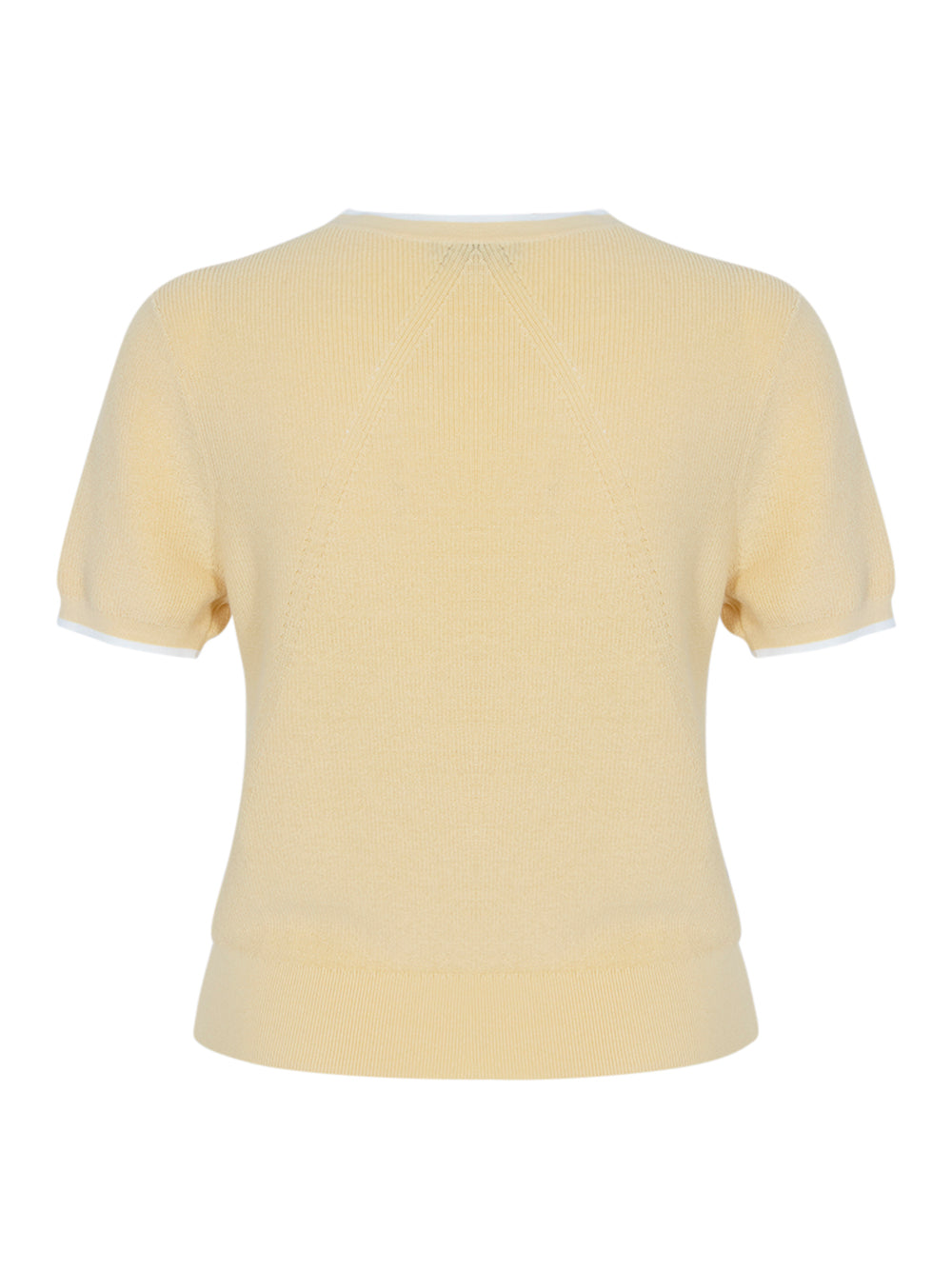 Dina Short Sleeve Crew Sunlight