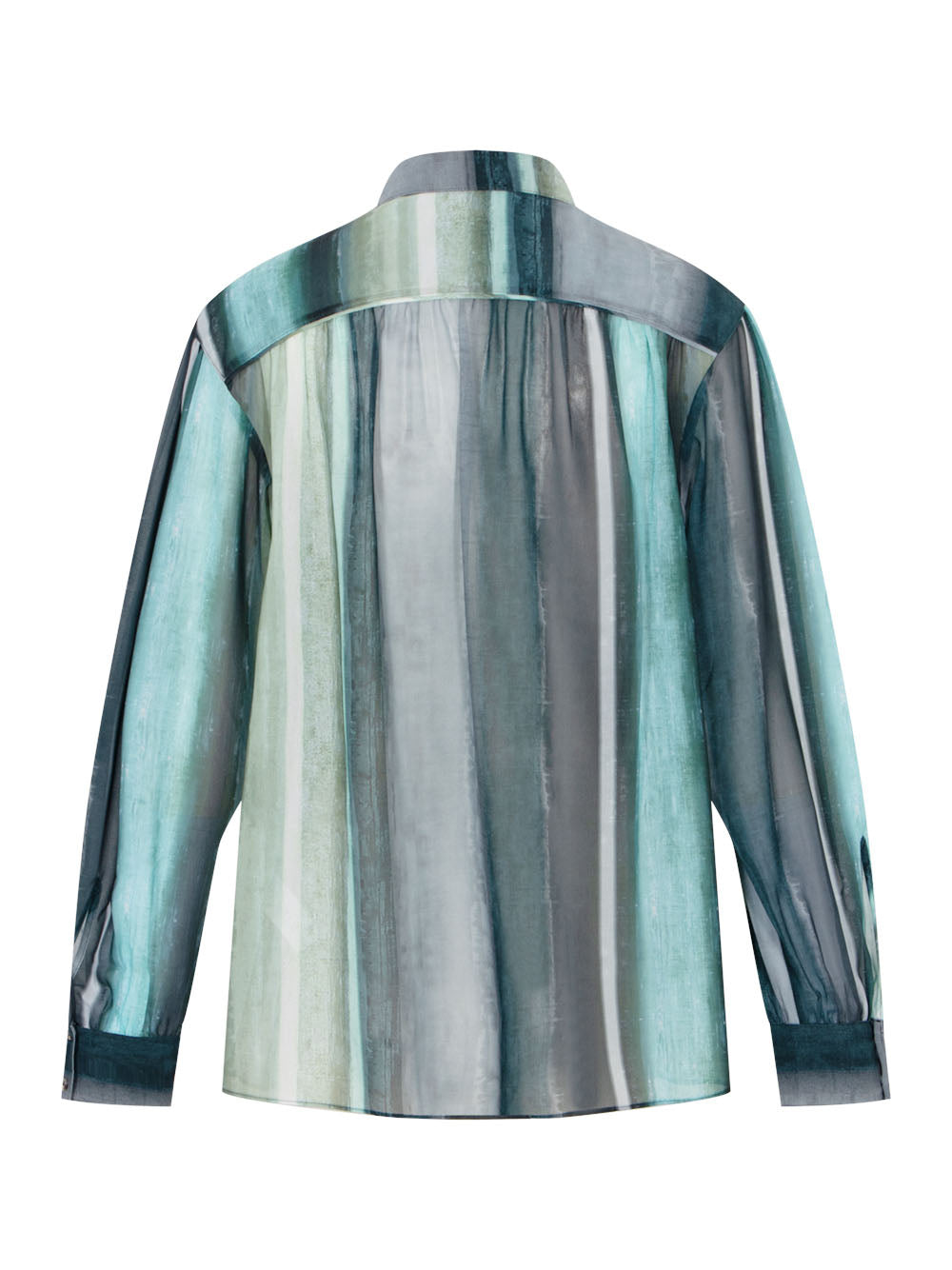 Emmy Stripe Top Green Stripe