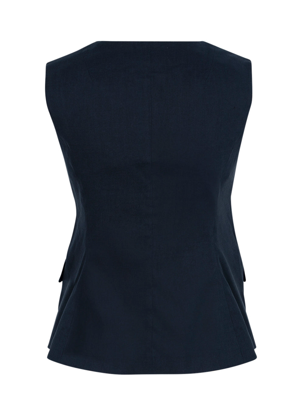 Slade Crew Linen Vest (Salute)