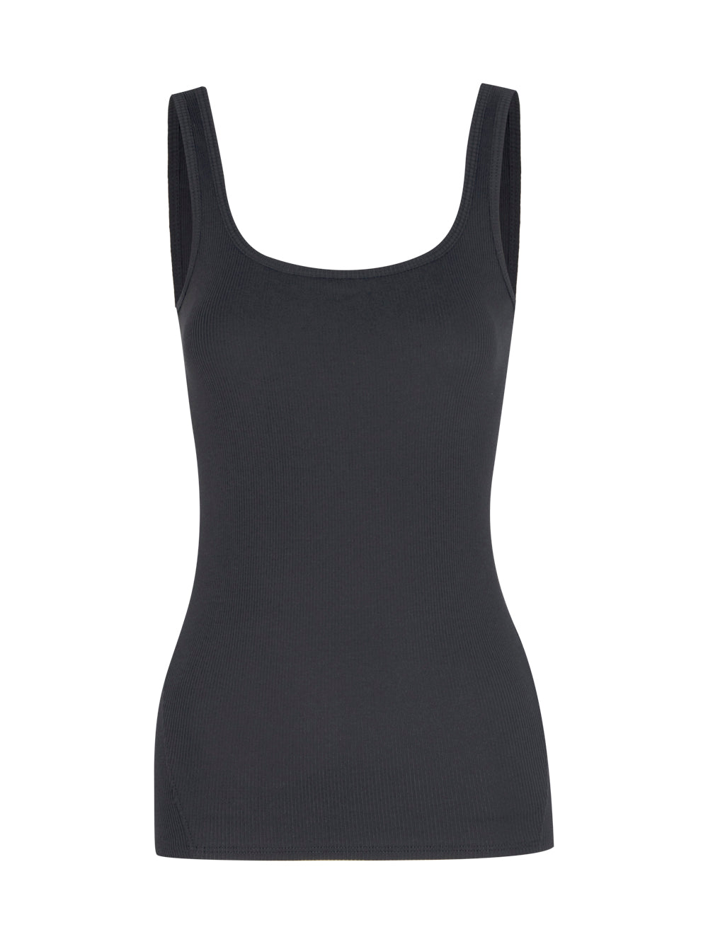 Essential Rib Scoop Tank (Black)
