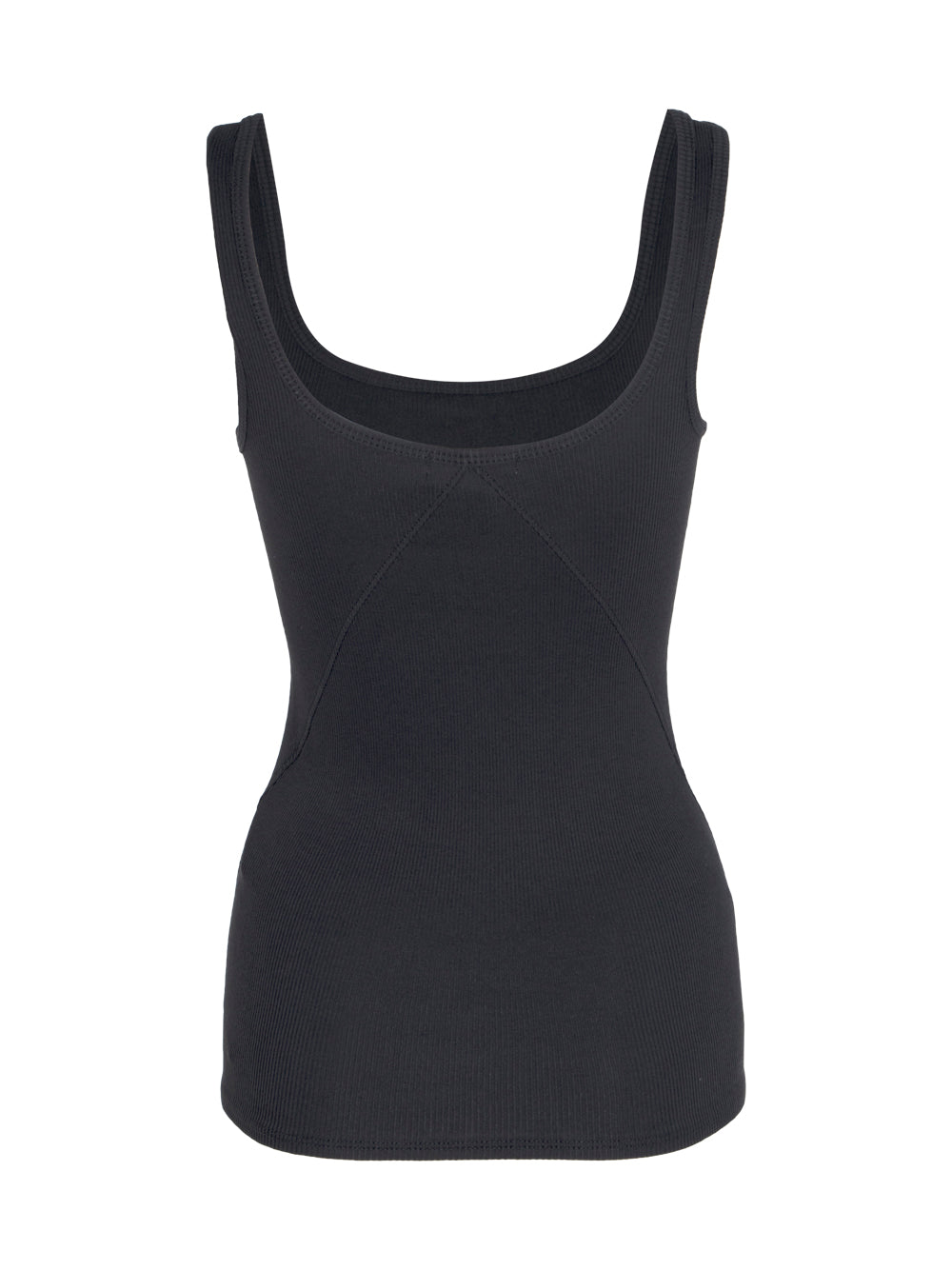 Essential Rib Scoop Tank (Black)