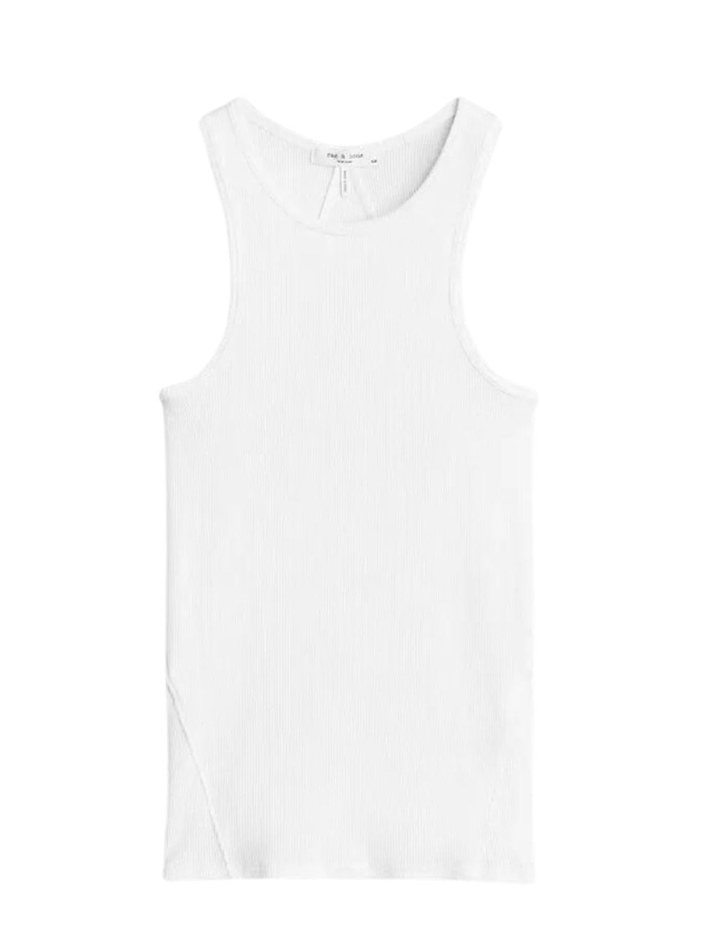 The Essential Rib Tank (White)