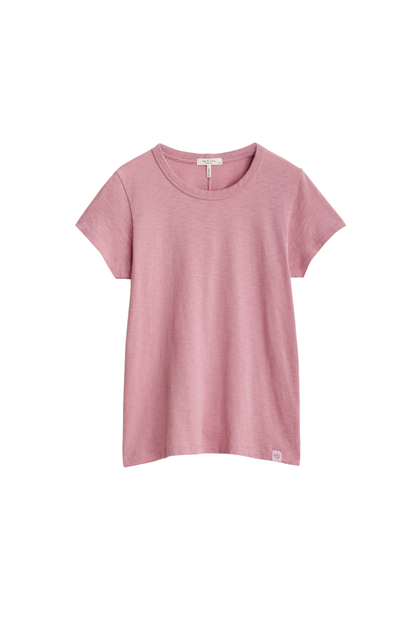 The Slub Tee Rose