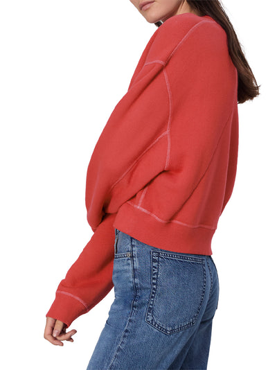 Vintage Terry Sweatshirt Red