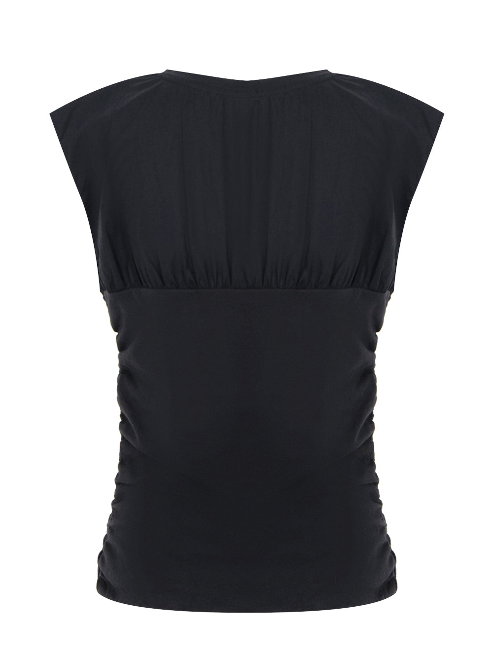 Mica Banded Top (Black)