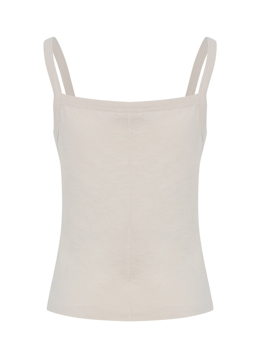 The Slub Square Neck Tank (Oatmeal)