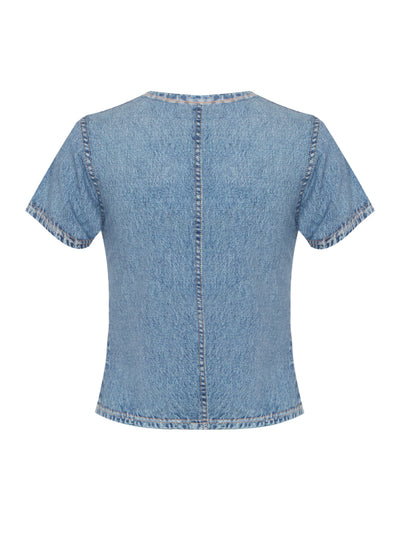 Miramar Jersey Baby Tee (Minetta)