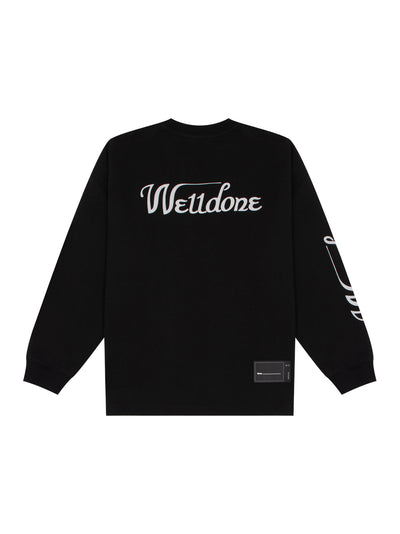 Wd Print Logo Top Black