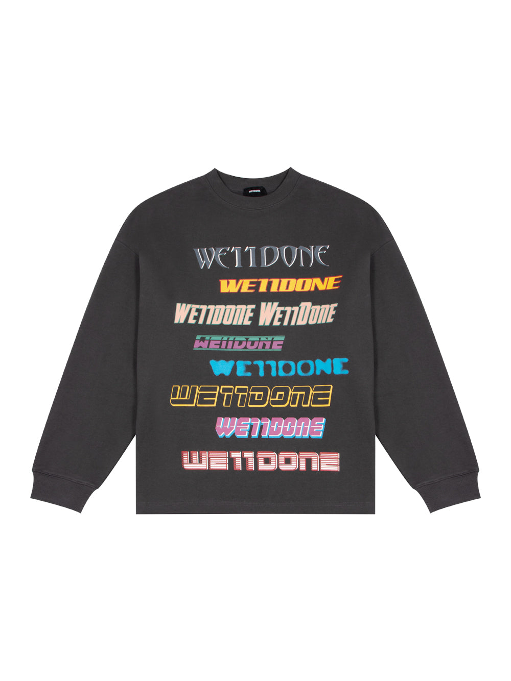 Front Logo Sweatshirt Charcoal