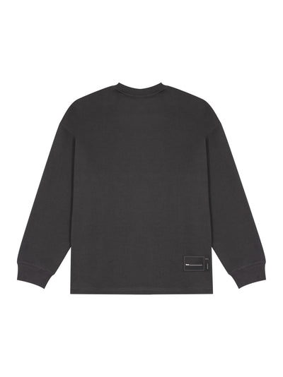 Front Logo Sweatshirt Charcoal