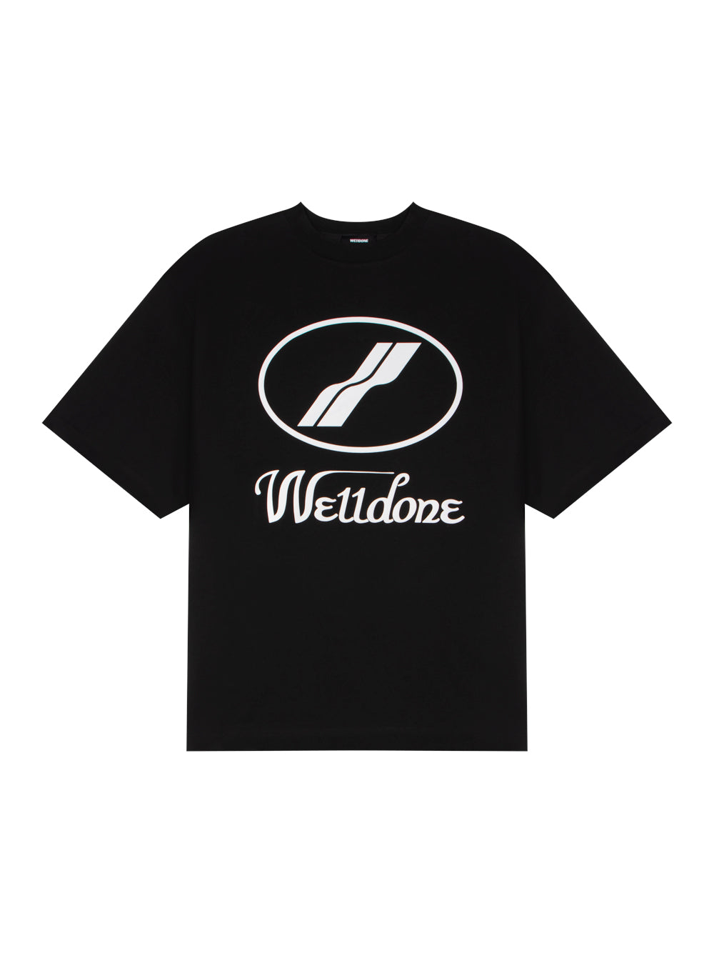 We11Done Logo T-Shirt Black