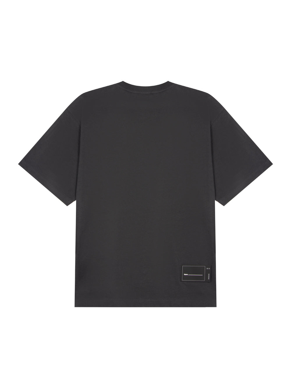 Cotton Welldone Front Logo T-Shirt Charcoal