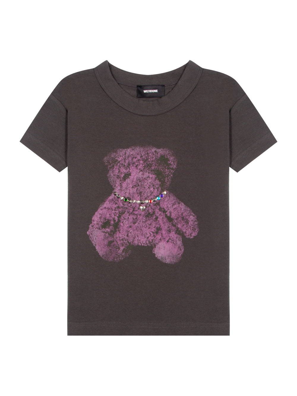 Charcoal Womens Studded Bear C Charcoal