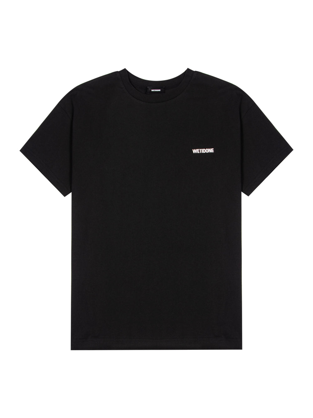 Black Cotton Mini Logo T-Shirt Black