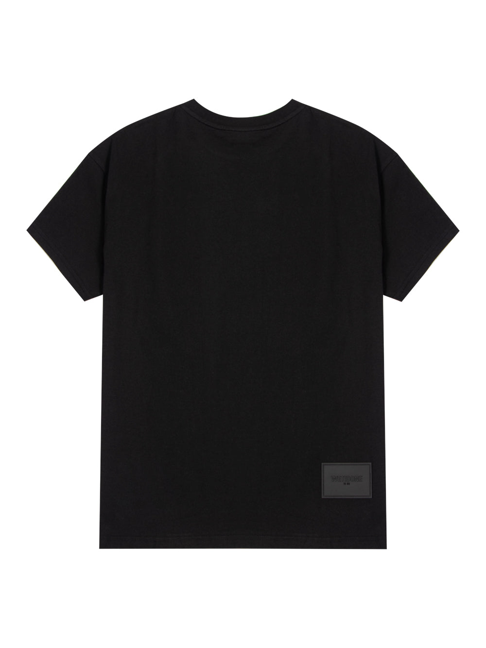 Black Cotton Mini Logo T-Shirt Black