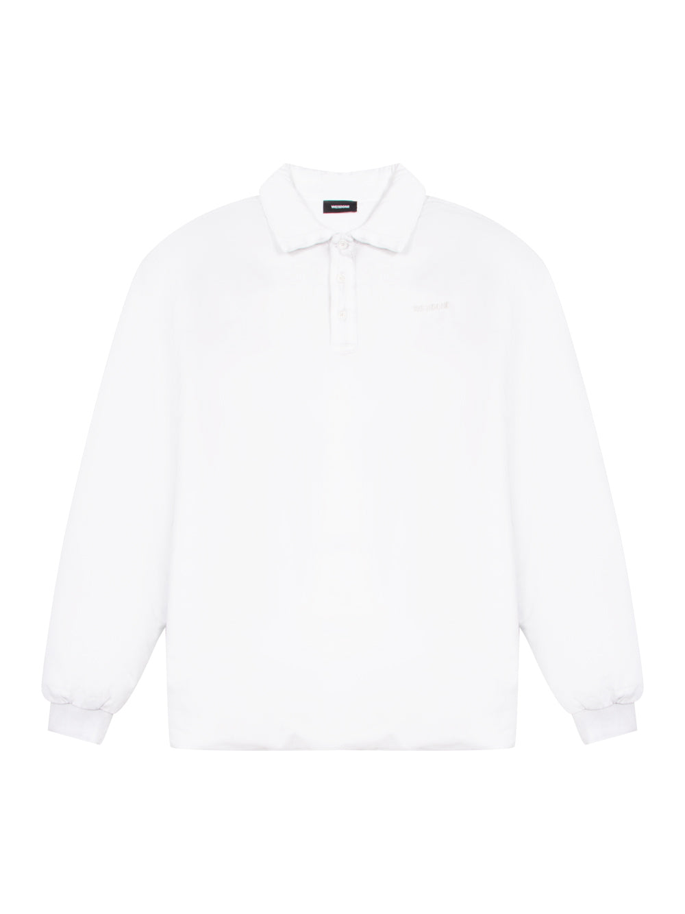 Logo Padded Polo T-Shirt White