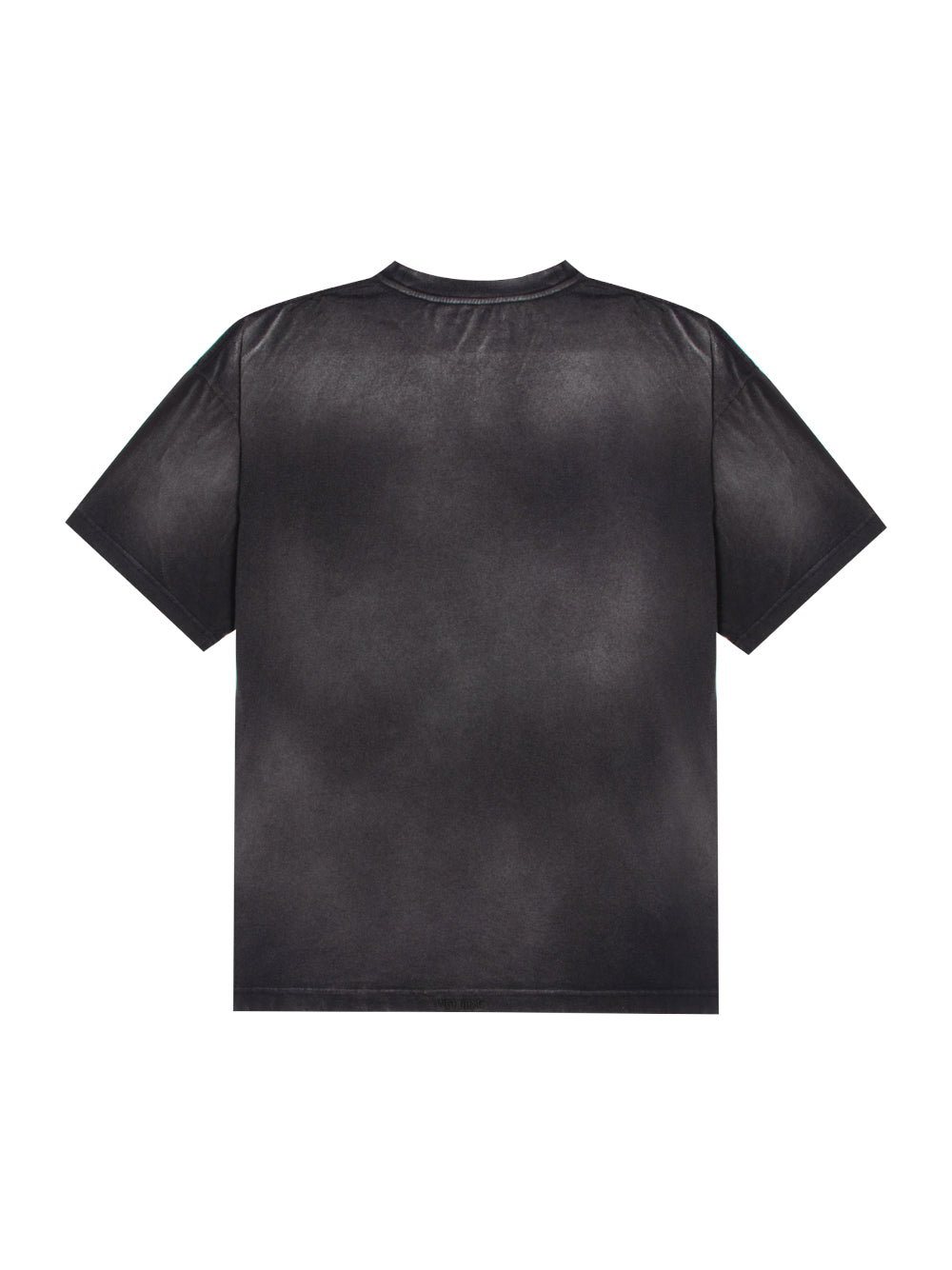 Dyed Short-Sleeved T-Shirt Black