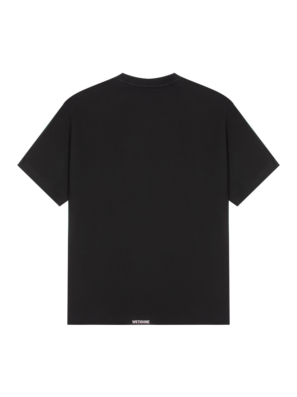 Pearl Logo Washed Short-Sleeved T-Shirt Black