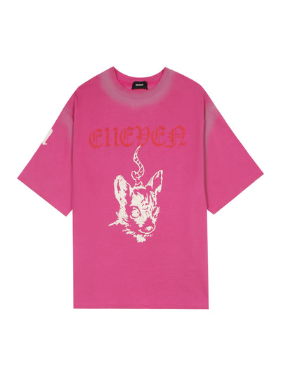 Pink 11 T-shirt Pink