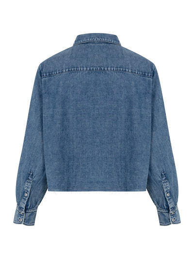 Ultra Featherweight Cropped Maxine Shirt (Beekman)