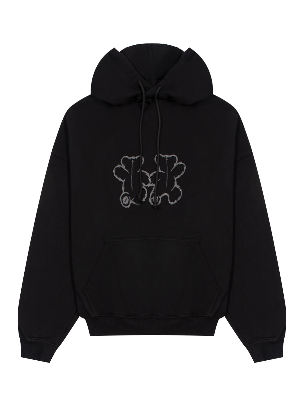 Around Zip-Up Hoodie (Black)