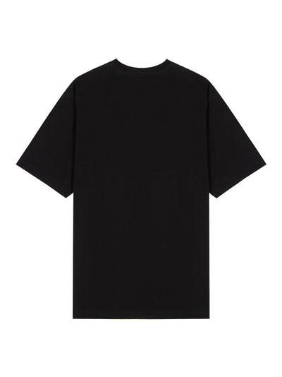 Bead Embroidery T-Shirt (Black)