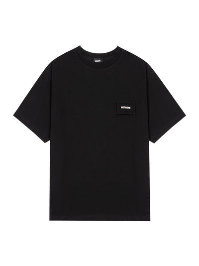 Black Pillow Logo T-Shirt (Black)