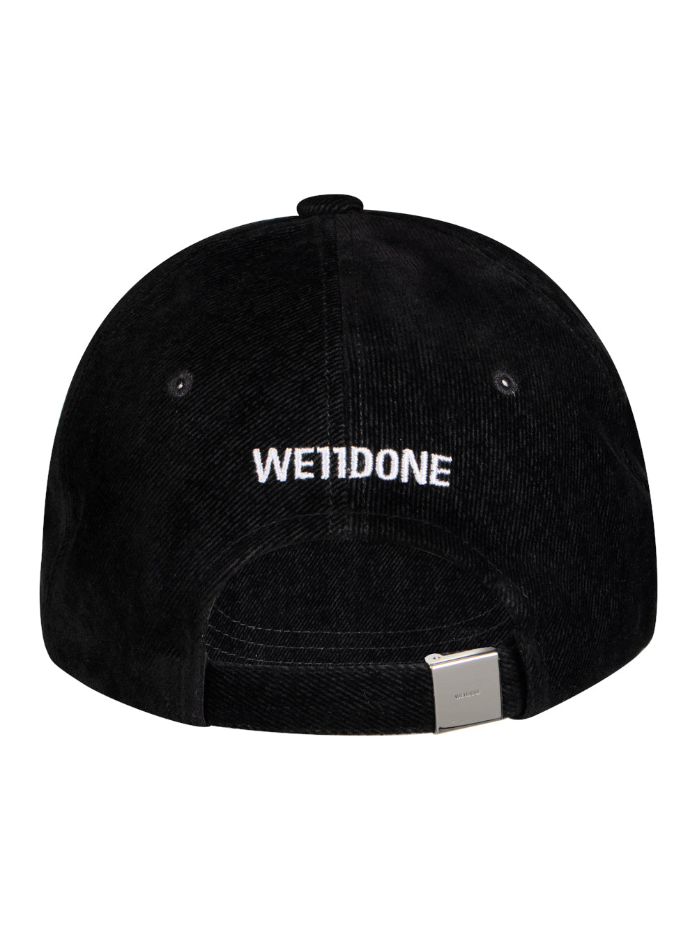 Flocked Denim Cap (Black)