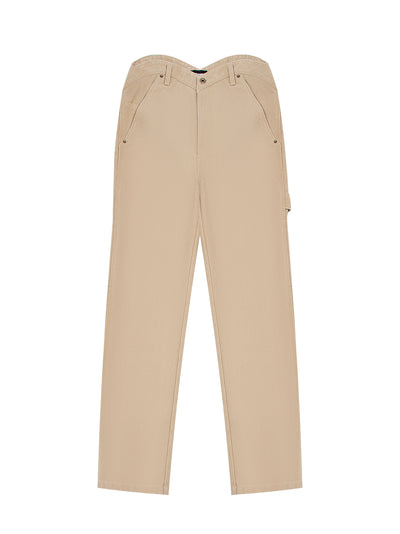 Heart Work Pants (Beige)