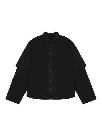 Layered Shirt (Black)