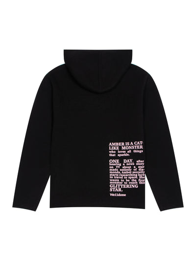 Lettering Hoodie (Black)