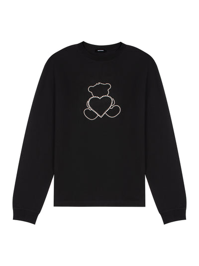 Pearl Bear T-shirt (Black)