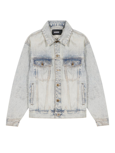 Washed Denim Jacket (Jacket Sky)