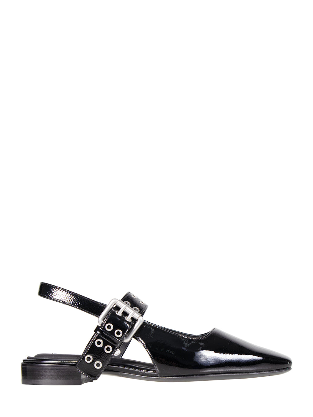 Astra Slingback Black Patent