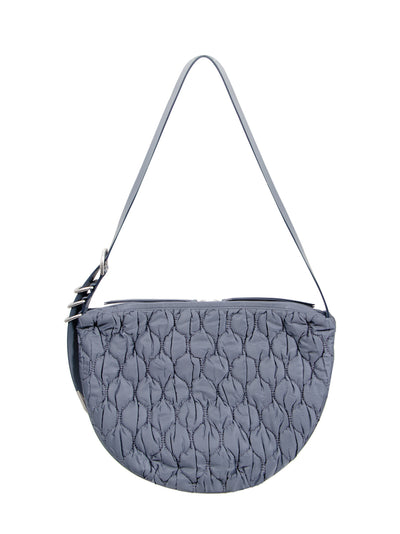 Quilted Spire Mini Hobo Slate