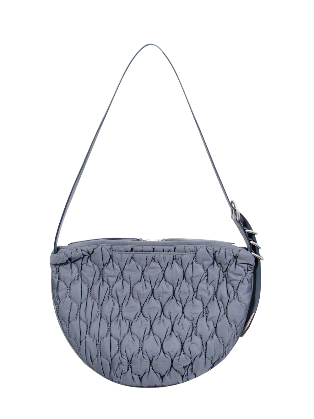 Quilted Spire Mini Hobo Slate