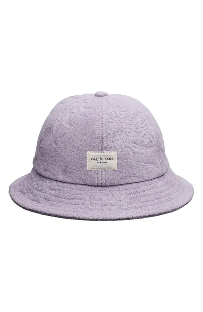 Addison Twist Bucket Hat-terry Lilac