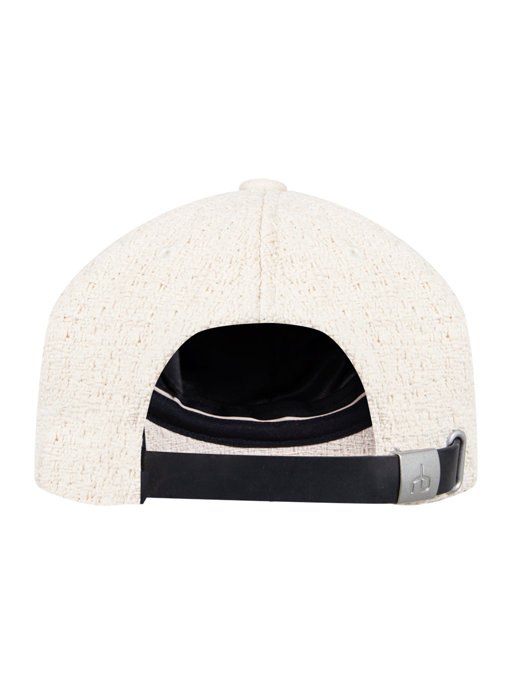 Harlow Baseball Cap (Ivory Tweed)