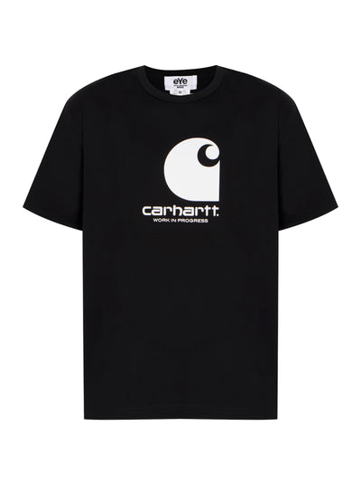 Cotton Tight Stitch Jersey Garment Print Carhartt W Name Black