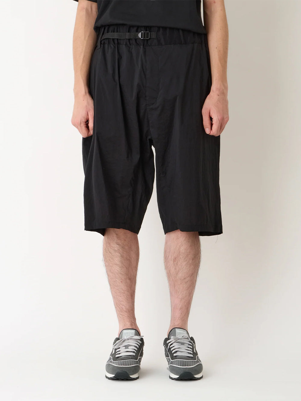 WM × GRAMICCI Wide Easy Short Pants Black