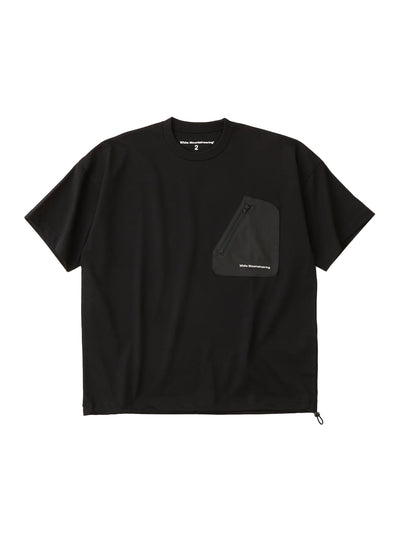 Wide Pocket T-Shirt Black