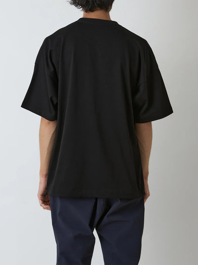 Wide Pocket T-Shirt Black