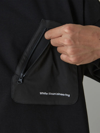 Wide Pocket T-Shirt Black