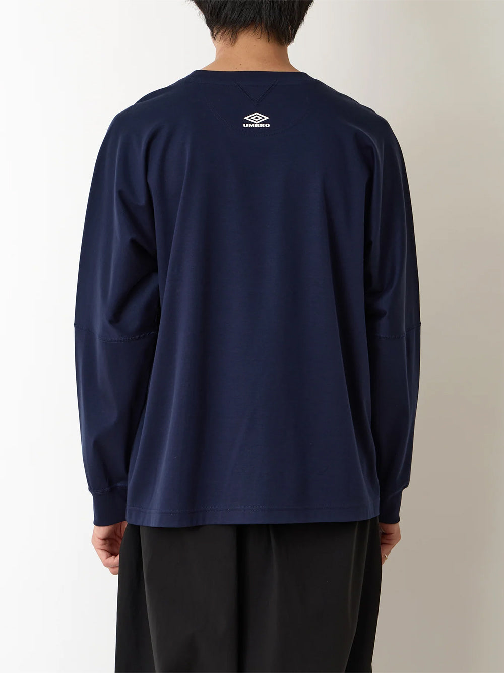 WM×UMBRO Long Sleeve T-Shirt Navy