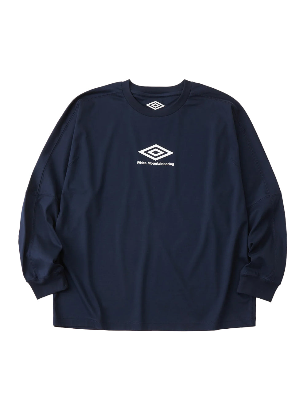 WM×UMBRO Long Sleeve T-Shirt Navy